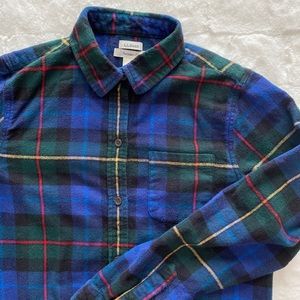 LL Bean flannel shirt, S